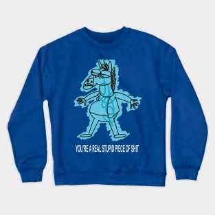 Bojack Piece of Shit 2 Crewneck Sweatshirt